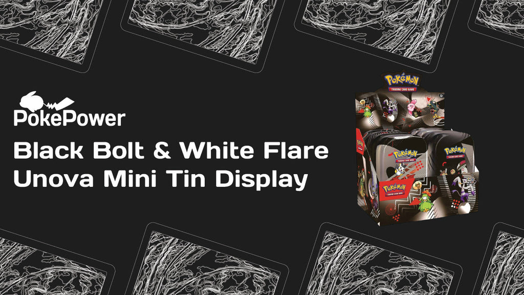 Pokémon Scarlet & Violet Unova Mini Tin Opening! | Black Bolt & White Flare Reveal 🔥